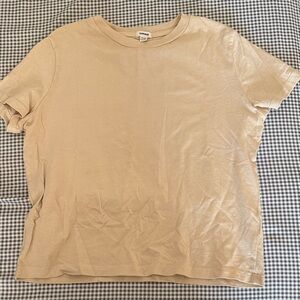 Casual GARAGE Beige T-Shirt SIZE XS
